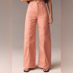 NWT - Maeve The Delaney Clean-seamed High-rise Wide-leg